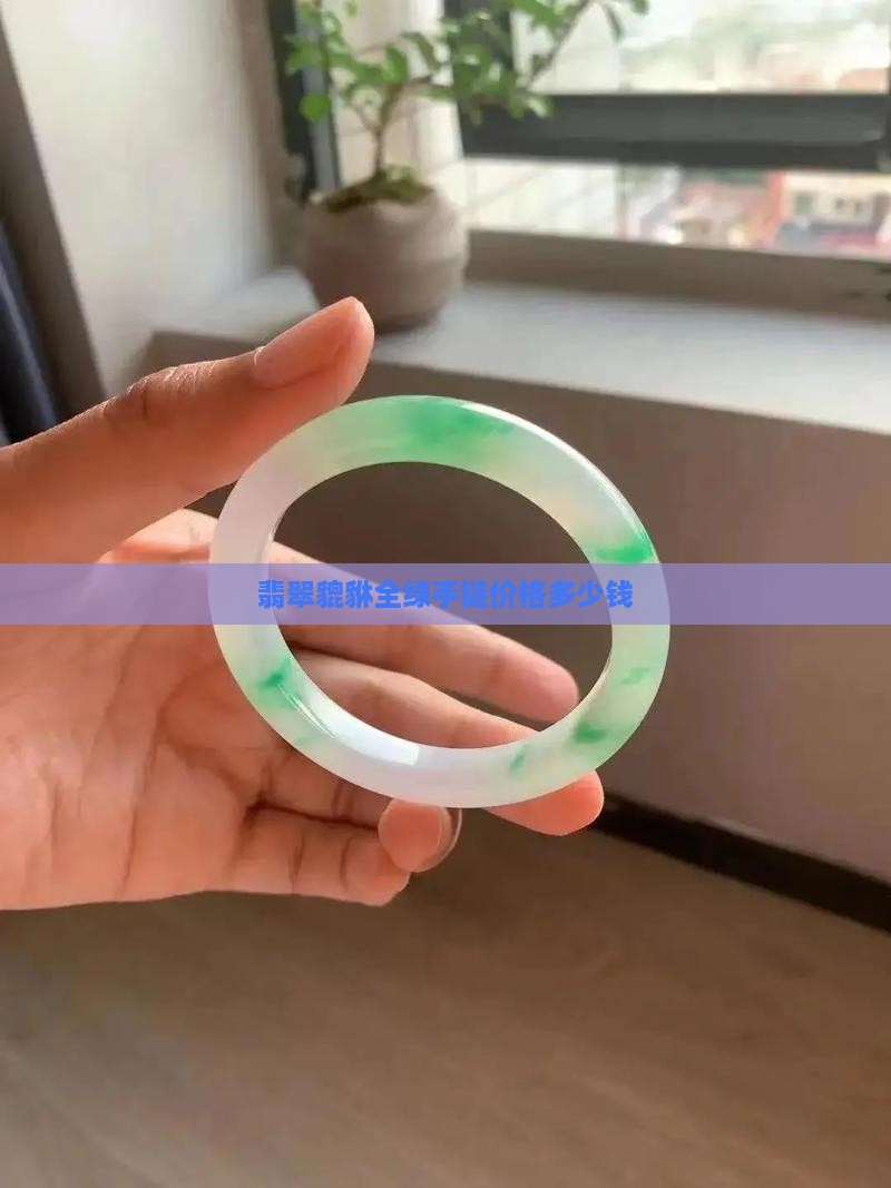 貔貅翡翠全绿手串价格多少钱