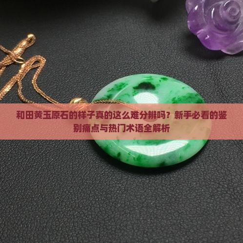 和田黄玉原石的样子