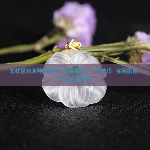 怎样区分冰种和热种