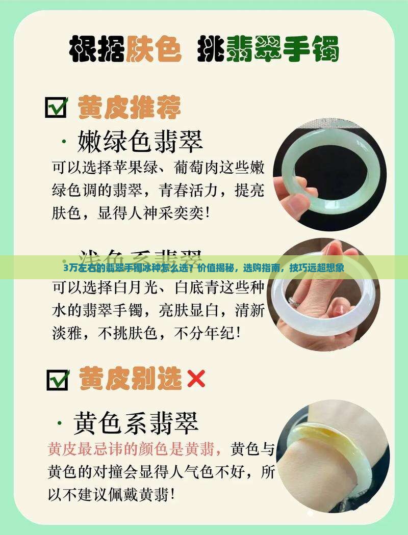 3万左右的翡翠手镯冰种