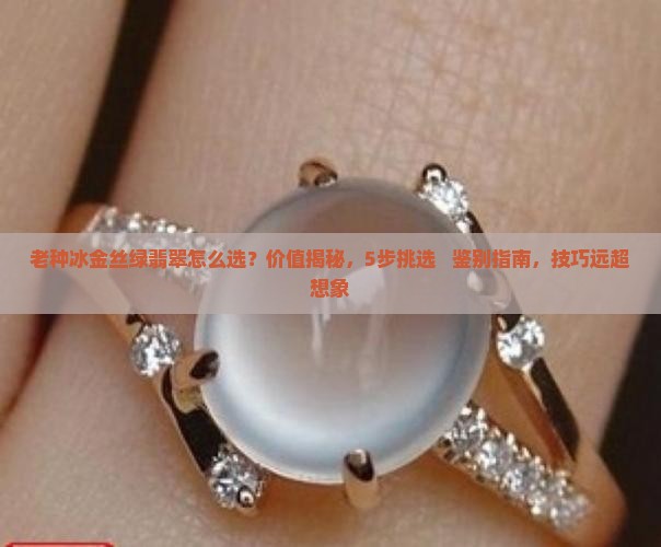 老种冰金丝绿翡翠