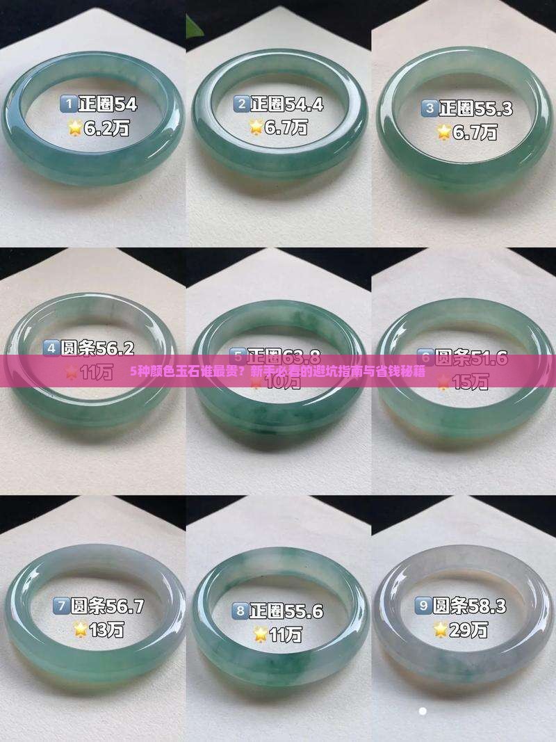 玉石什么颜色最贵的