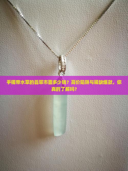 手镯带水草的翡翠市面多少钱