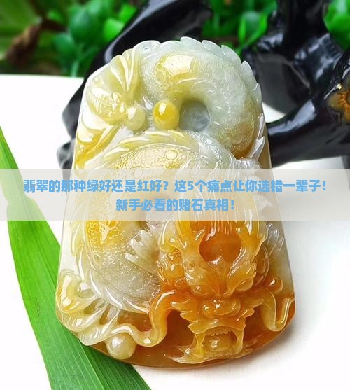 翡翠的那种绿好还是红好