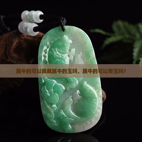 属牛的可以佩戴属牛的玉吗
