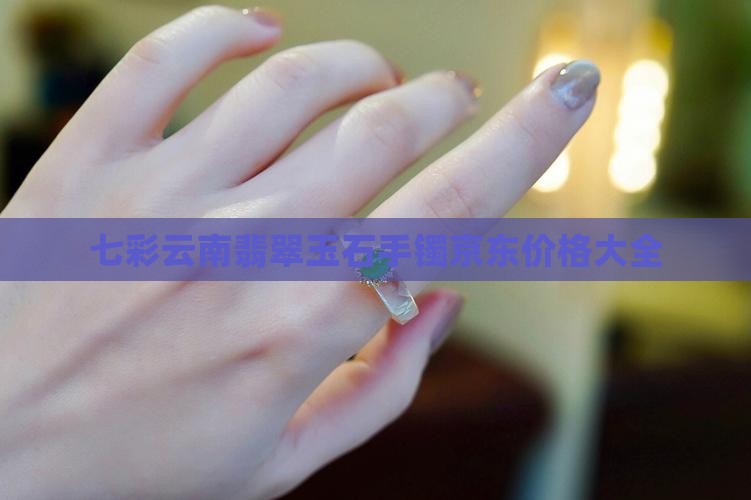 七彩云南翡翠玉镯价格