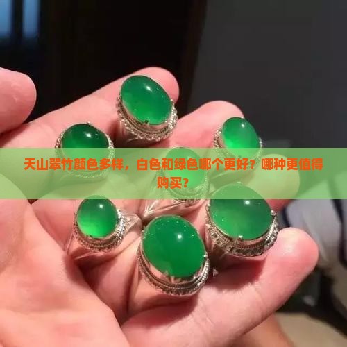 天山翠白多好还是绿多好