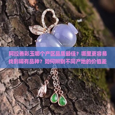 阿拉善彩玉那里的最好