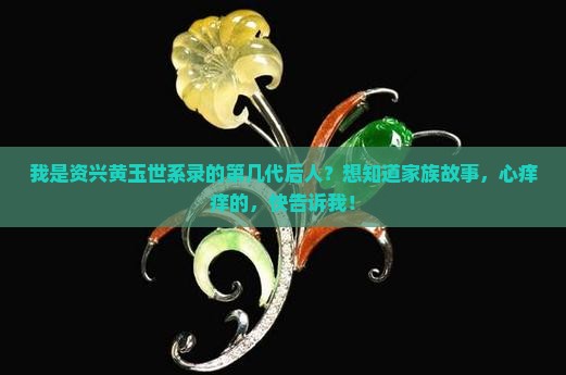 资兴黄玉世系录