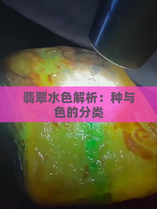 翡翠的种水色分类