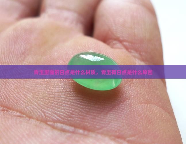 青玉里面的白点是什么材质