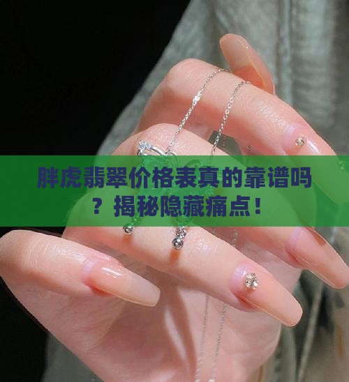 胖虎翡翠价格表
