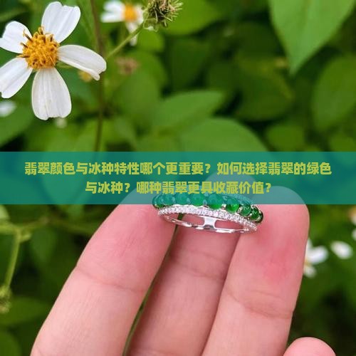 翡翠颜色与冰种特性哪个更重要？如何选择翡翠的绿色与冰种？哪种翡翠更具收藏价值？
