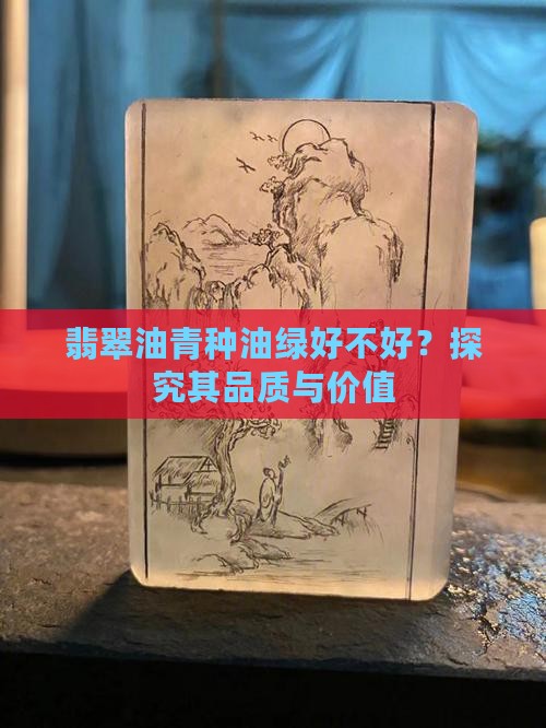 翡翠油青种油绿好不好？探究其品质与价值