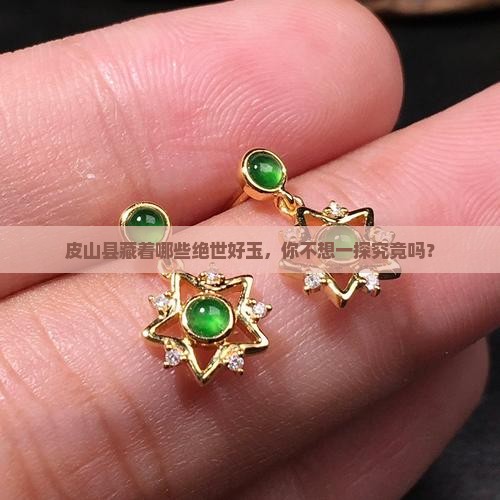 皮山县有好玉吗