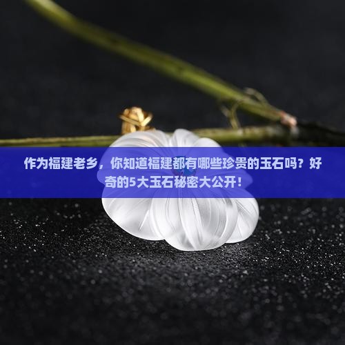 福建出产的玉石有哪些 福建出产的玉石有哪些