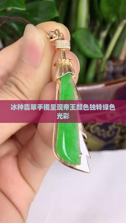 翡翠手镯帝王绿色