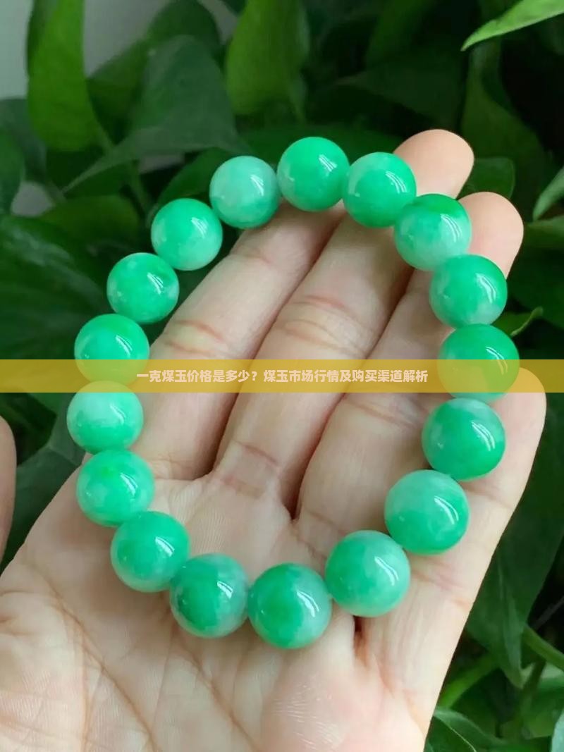 一克煤玉多少钱