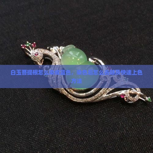 白玉菩提根怎么染成蓝色