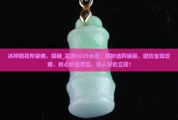 冰种飘花布袋佛