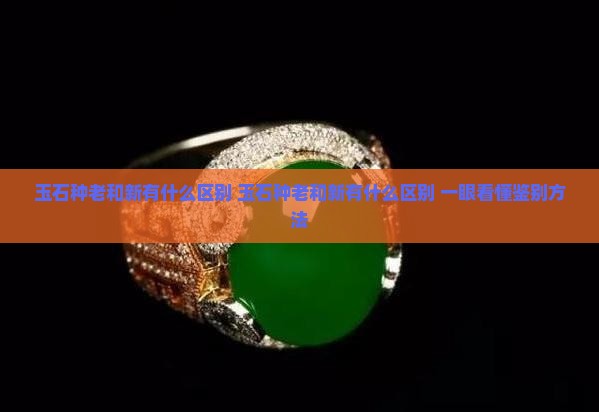 玉石种老和新有什么区别
