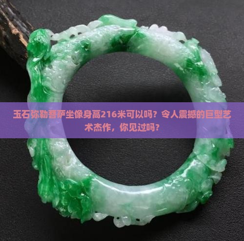 玉石弥勒菩萨坐像身高216米可以吗
