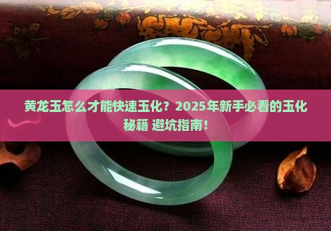黄龙玉怎么玉化最快呢 黄龙玉怎么玉化最快呢