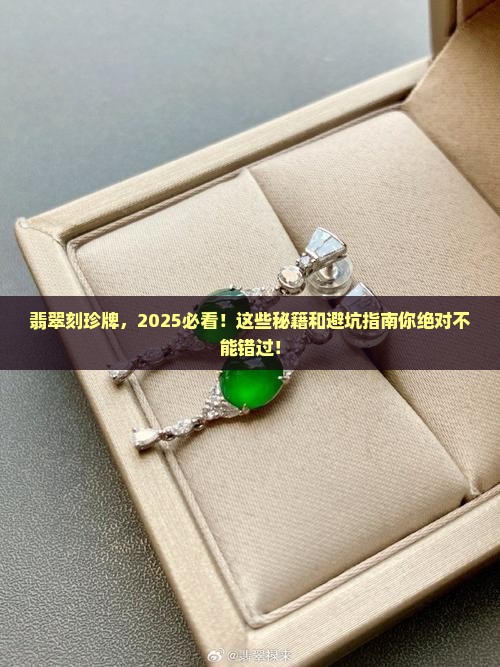 翡翠刻珍牌