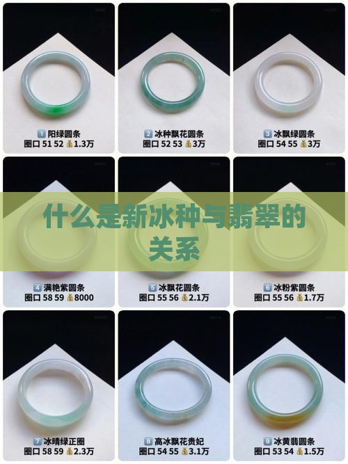 什么是新冰种与翡翠的关系