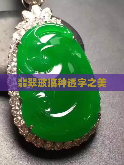 翡翠玻璃种透字之美