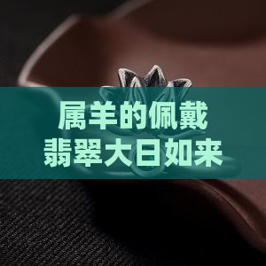 91年属羊佩带翡翠大日如来好吗