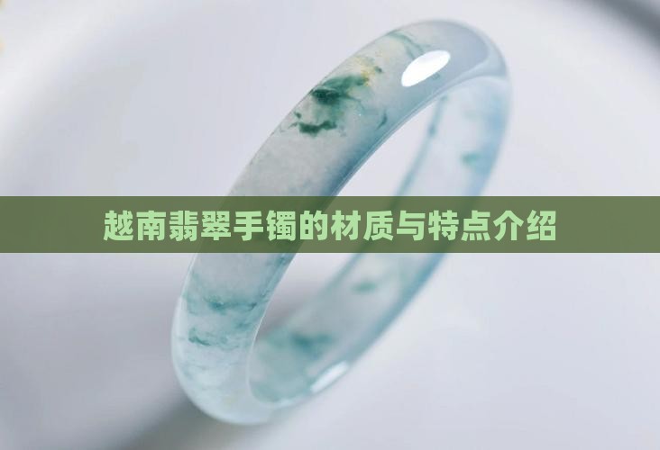 越南翡翠手镯的材质与特点