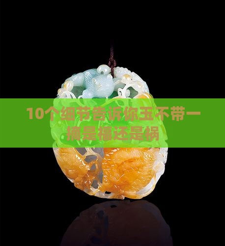 玉不能一带一摘是好事还是恶性