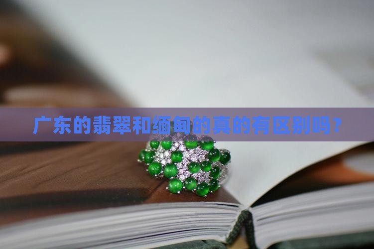 广东翡翠和缅甸一样吗