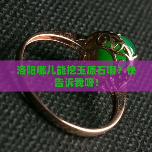 洛阳哪些地方可以采玉原石