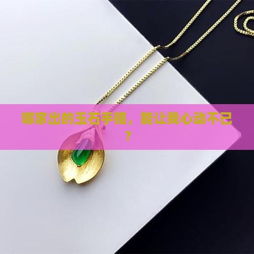 玉石手镯谁家的好
