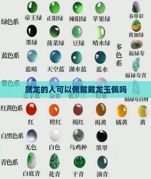 属龙的脖子可以带龙玉佩吗