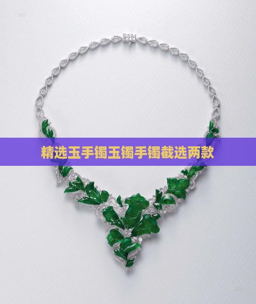 玉手镯截2个 玉手镯截2个