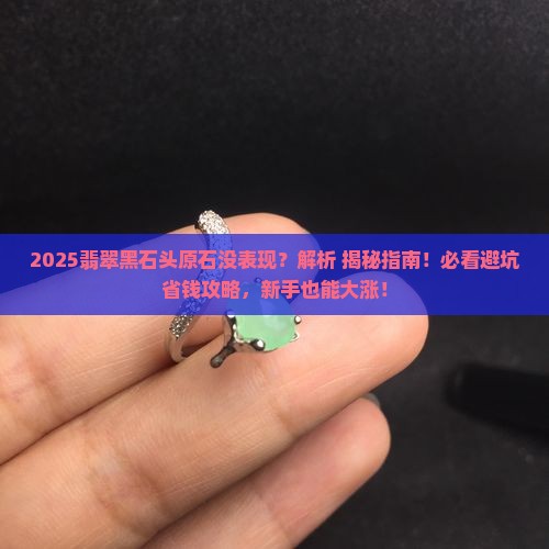 翡翠黑石头原石没有表现会大涨吗