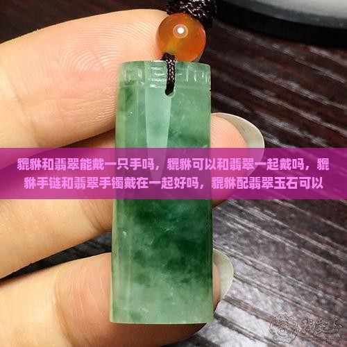 貔貅和翡翠能戴一只手吗
