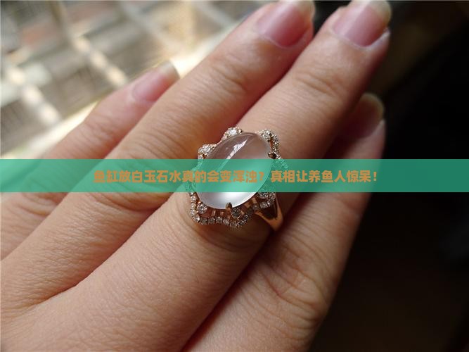 鱼缸放白玉石水变浑浊