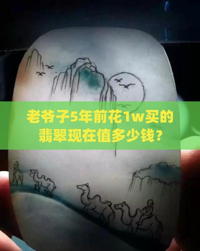 老爷子5年前花1w买的翡翠