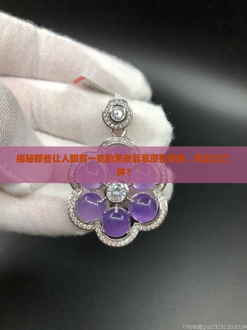 黑皮翡翠原石种类