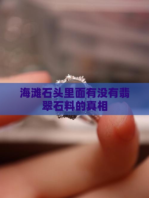 海滩石头里面有没有翡翠石料