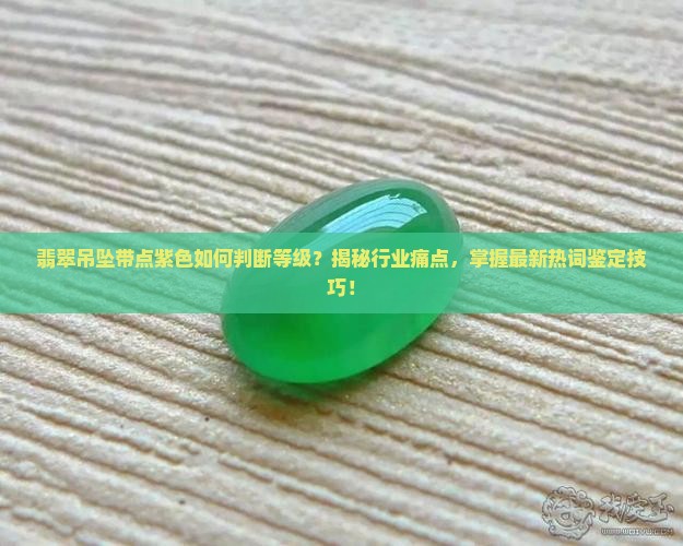 翡翠吊坠带点紫色等级