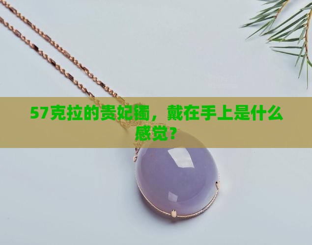 57的贵妃镯有多大