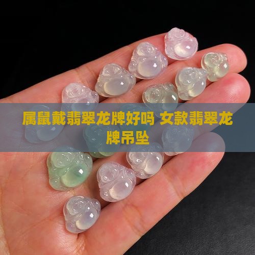 属鼠戴翡翠龙牌好吗