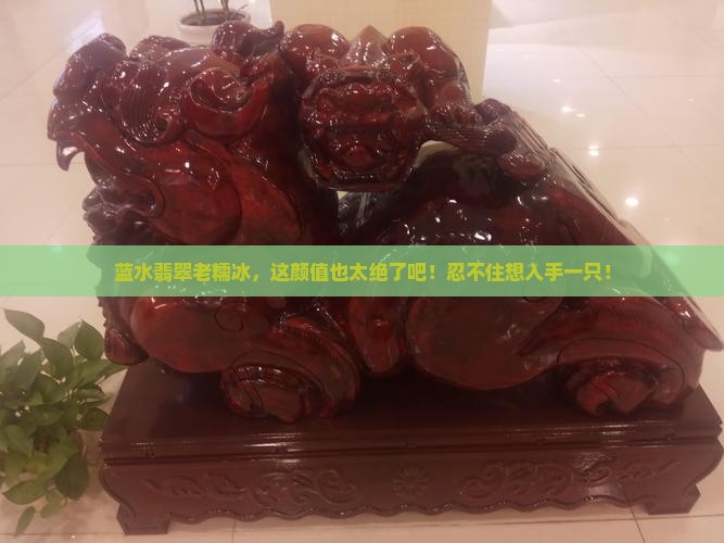 蓝水翡翠老糯冰