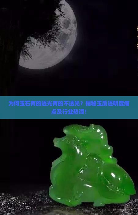玉为什么有的透有的不透