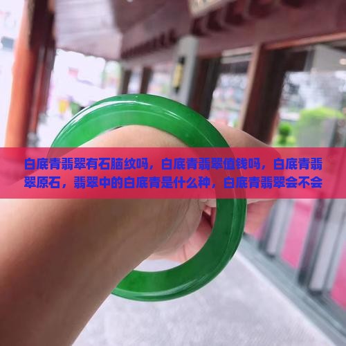 白底青翡翠有石脑纹吗
